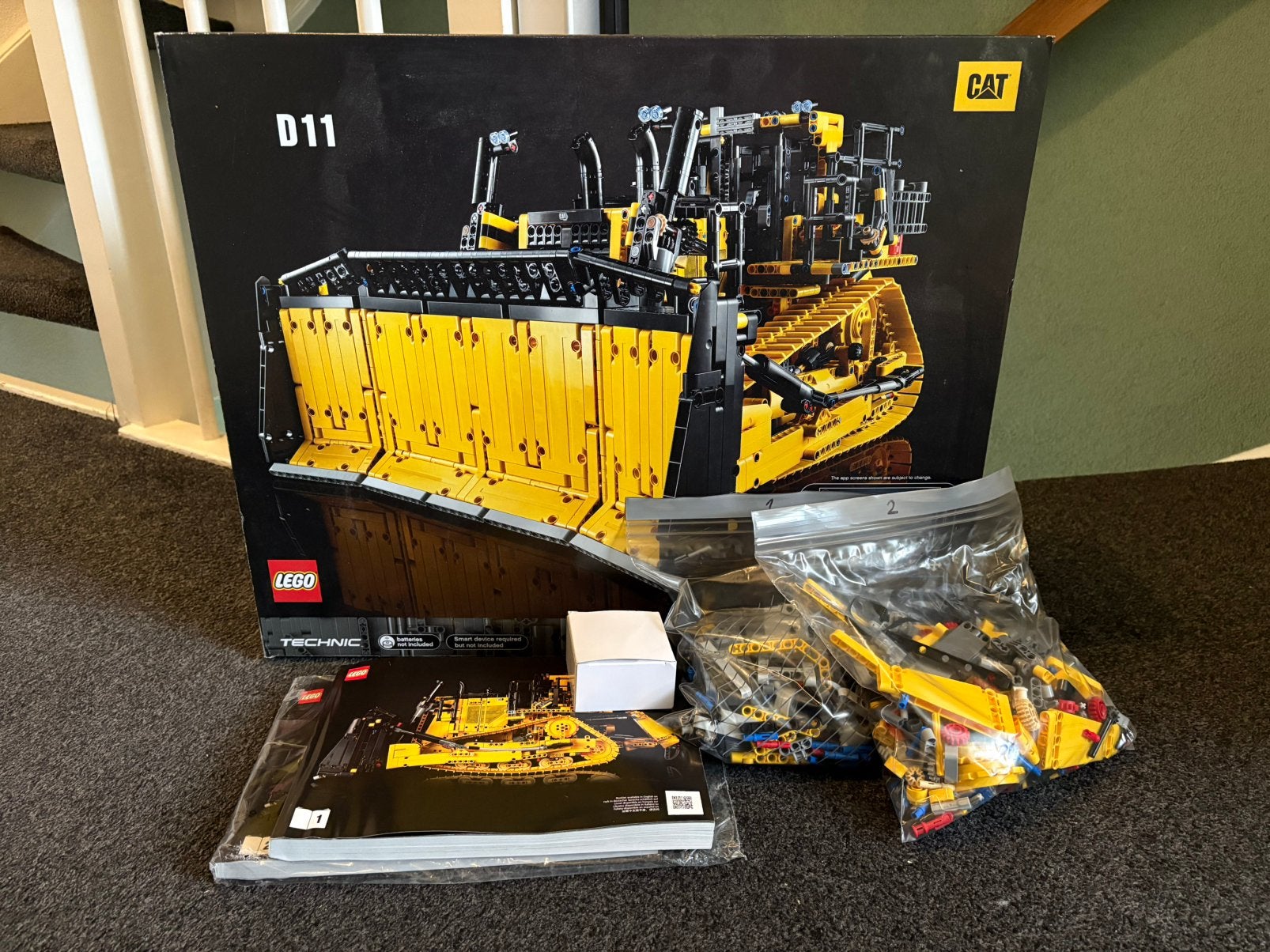 LEGO Technic Cat D11 Bulldozer, Kinderen en Baby's, Ophalen, Compleet, Lego, Zo goed als nieuw