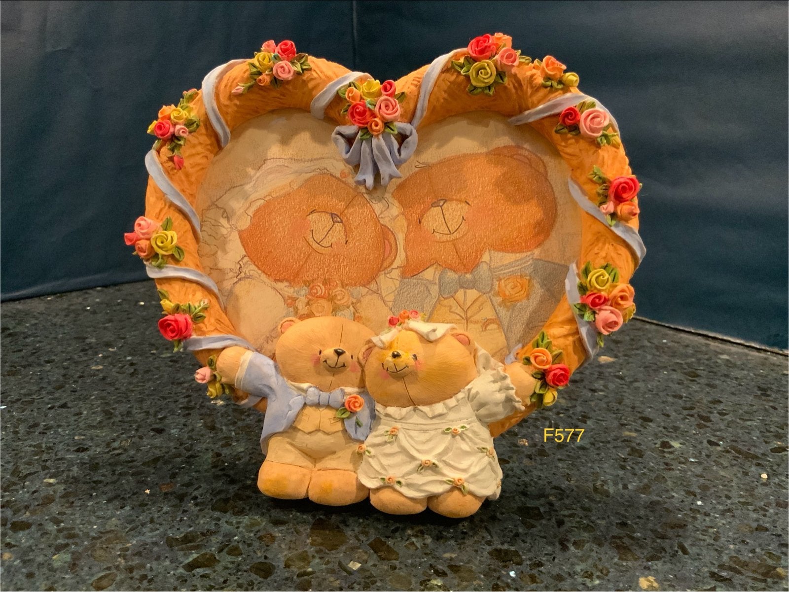 Forever Friends fotolijst - Hartvormig met beertjes, Ophalen of Verzenden, Gebruikt, Overige materialen