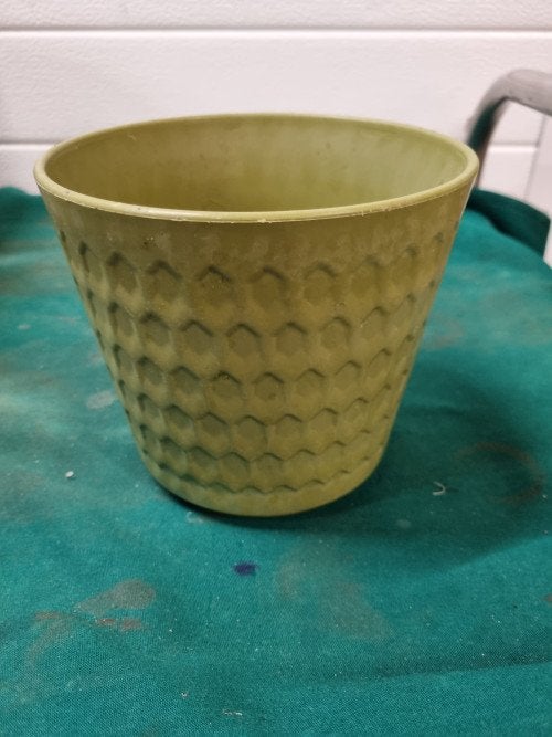 bloempot groen kunststof, Ophalen of Verzenden, 'T Olde Gre-j, Info@toldegrej.nl, Endepoelstraat 20f Didam
