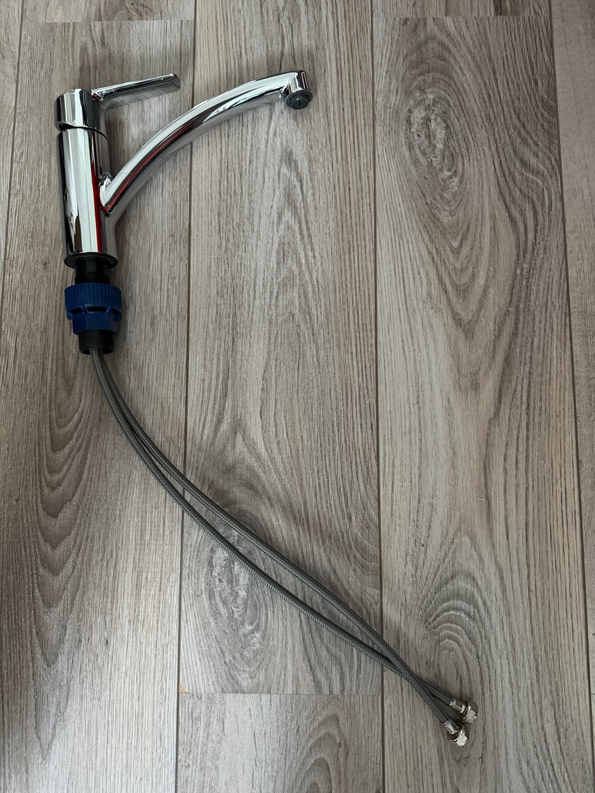 Moderne Grohe Start keukenkraan flexibele aansluitslangen, Ophalen, Zo goed als nieuw, Chroom, Kraan
