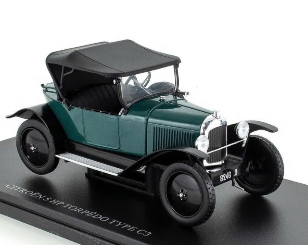 Citroen 5HP Torpedo C3 schaal 1:24 Collection Citroen # 38, Verzenden, Nieuw, Auto, Overige merken