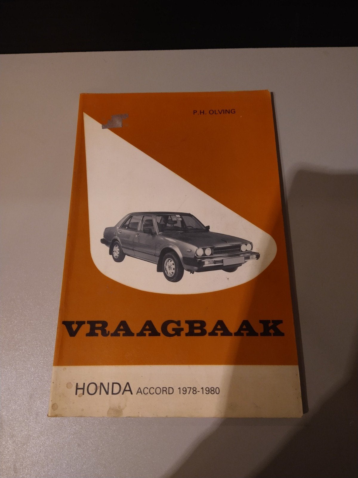 Vraagbaak Honda Accord 1978-1980 P.H. Olving, Ophalen of Verzenden