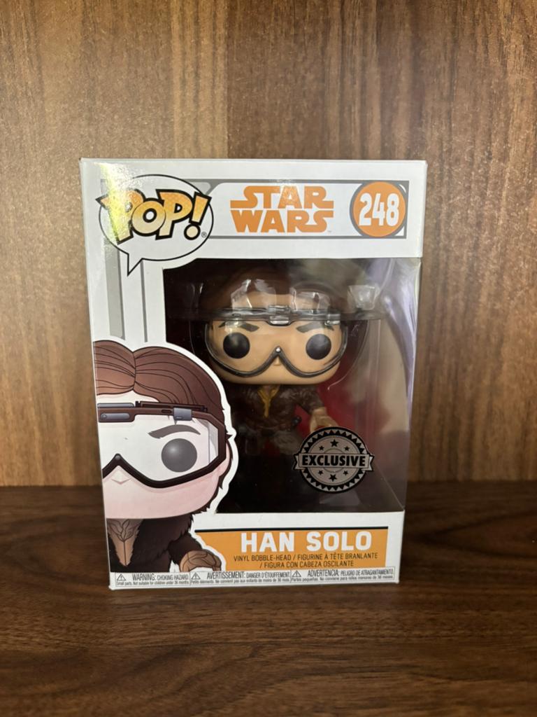 Funko Pop Star Wars Han Solo #248 exclusive, Ophalen of Verzenden, Zo goed als nieuw