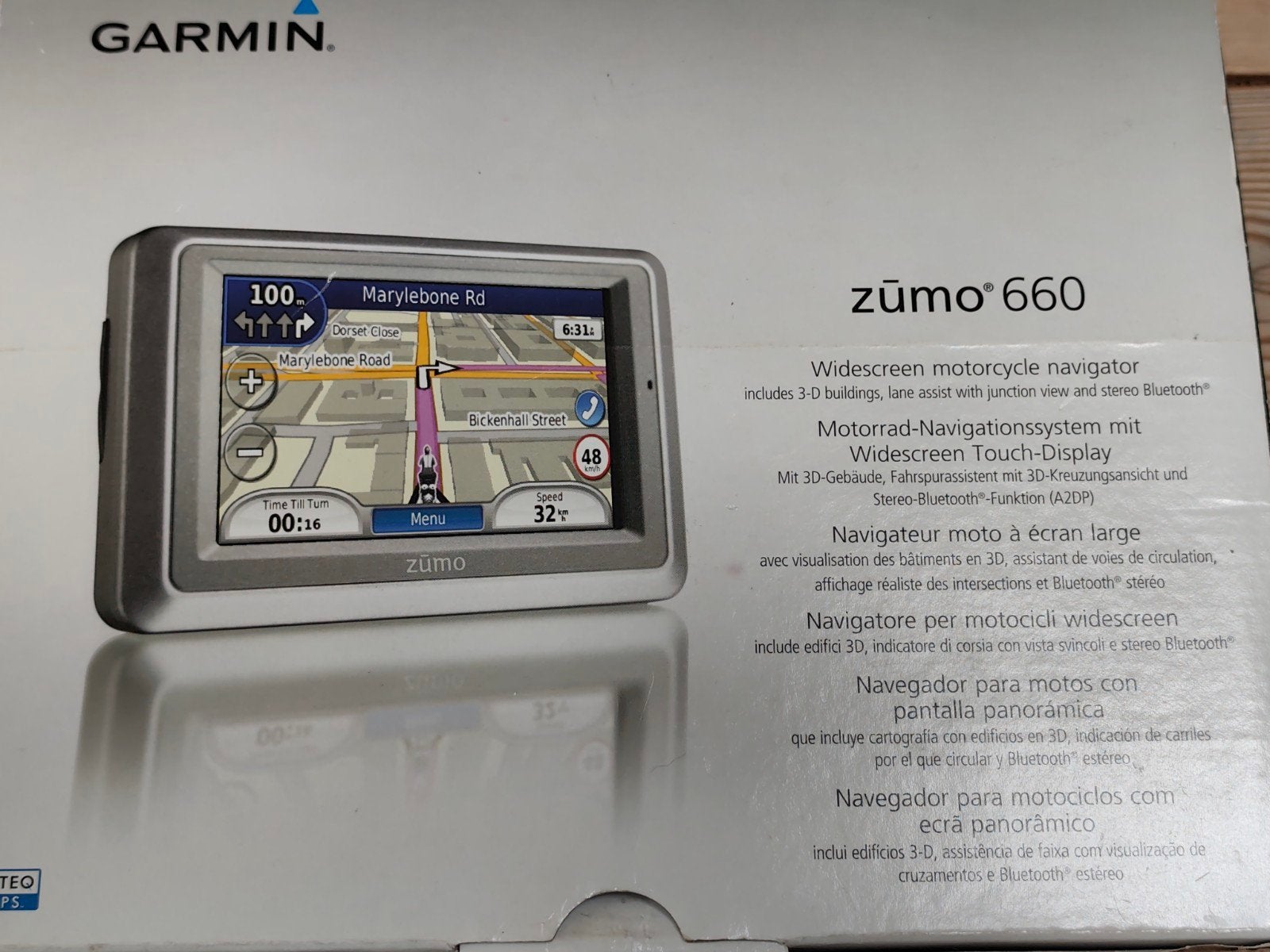 Garmin Zumo 660 navigatiesysteem, Ophalen of Verzenden, Zo goed als nieuw