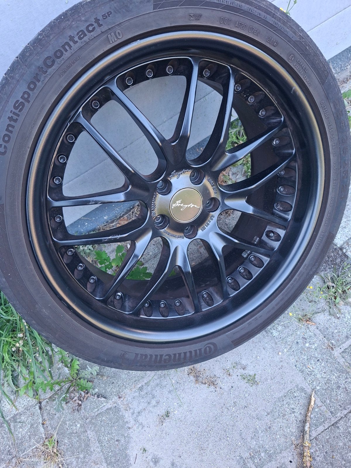 Breyton Race GTR 21 inch velgen voor BMW X5 (ET35), Ophalen, Gebruikt, Velg(en), 21 inch