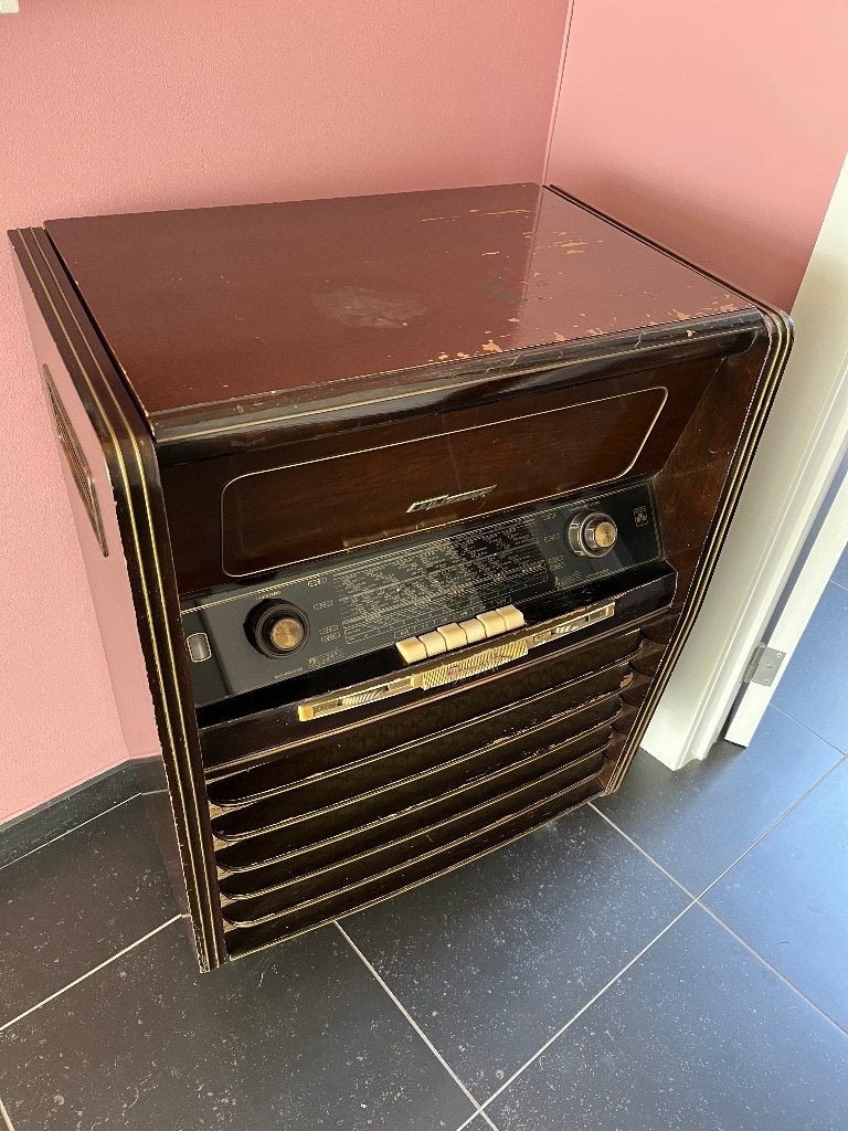 Vintage Grundig Radiomeubel, Ophalen