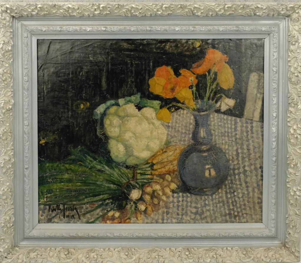 Estelle Juste (1894-1962) - Stilleven, Ophalen