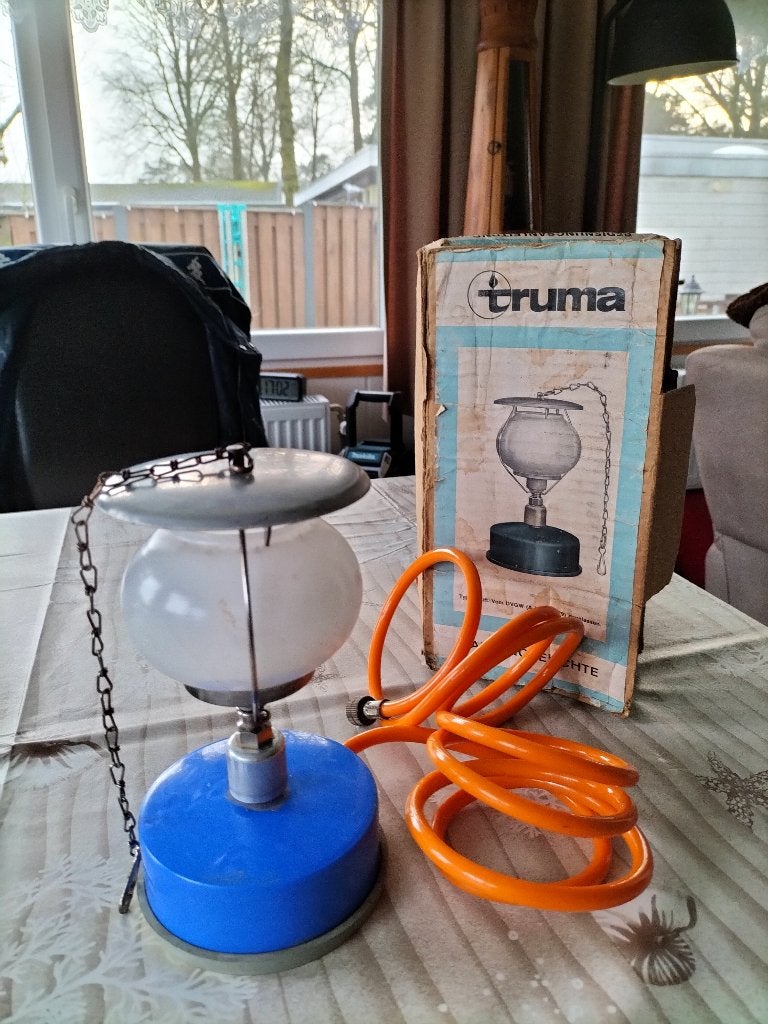 Truma gas camping leuchte collectors item in nette staat, Ophalen of Verzenden, Zo goed als nieuw