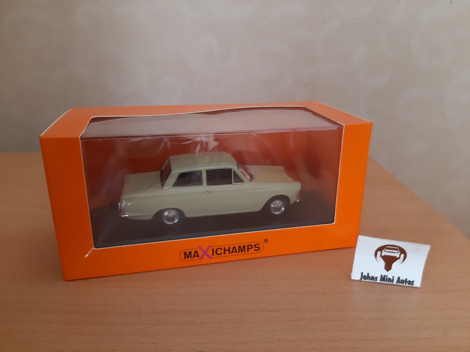 Ford Cortina Mk.I 1962 lichtgroen van Maxichamps 1:43, Overige merken, Auto, Nieuw, Ophalen of Verzenden