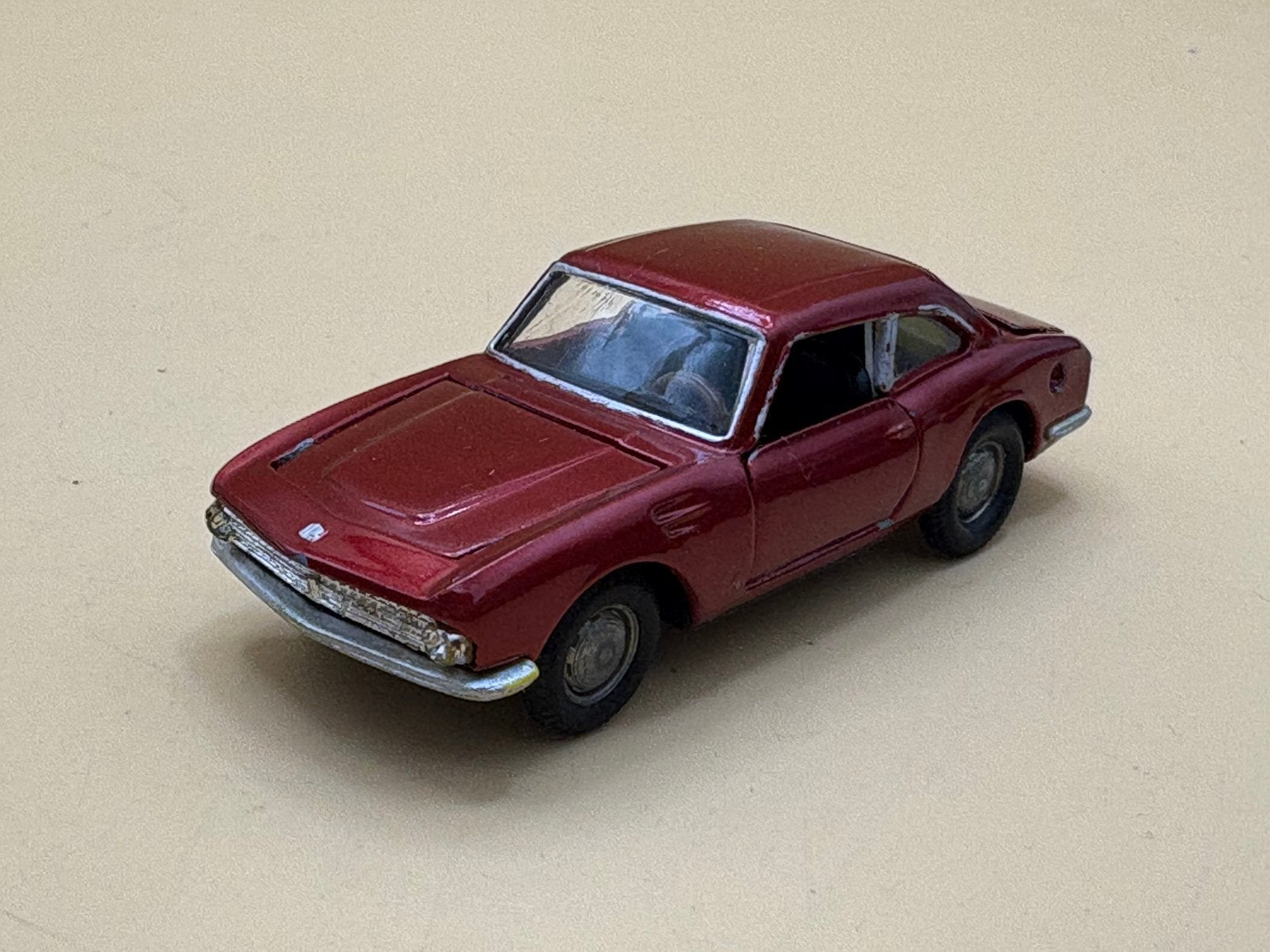 Fiat 1200 S Coupé OSI 1:43 Politoys, Hobby en Vrije tijd, Modelauto's | 1:43, Ophalen of Verzenden, Gebruikt, Auto, Overige merken