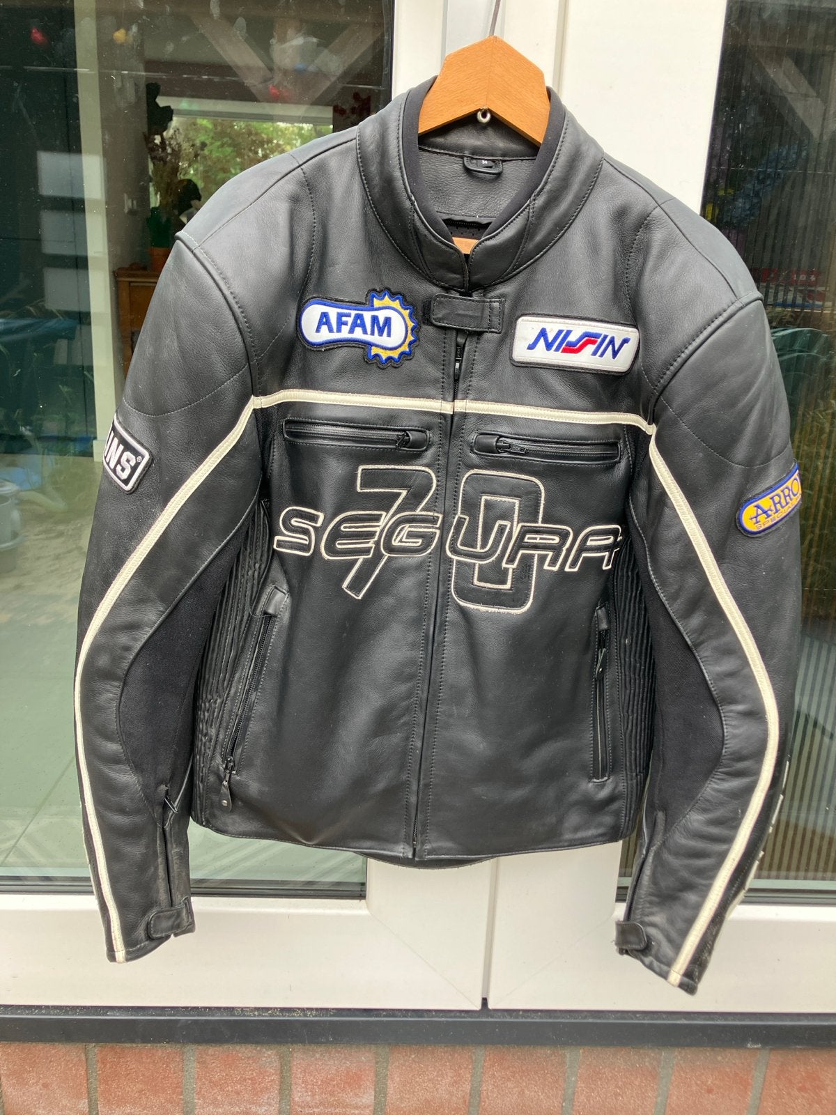 Segura Leren Motorjas - Maat M, Motoren, Ophalen of Verzenden, Tweedehands, Heren, Jas | leer