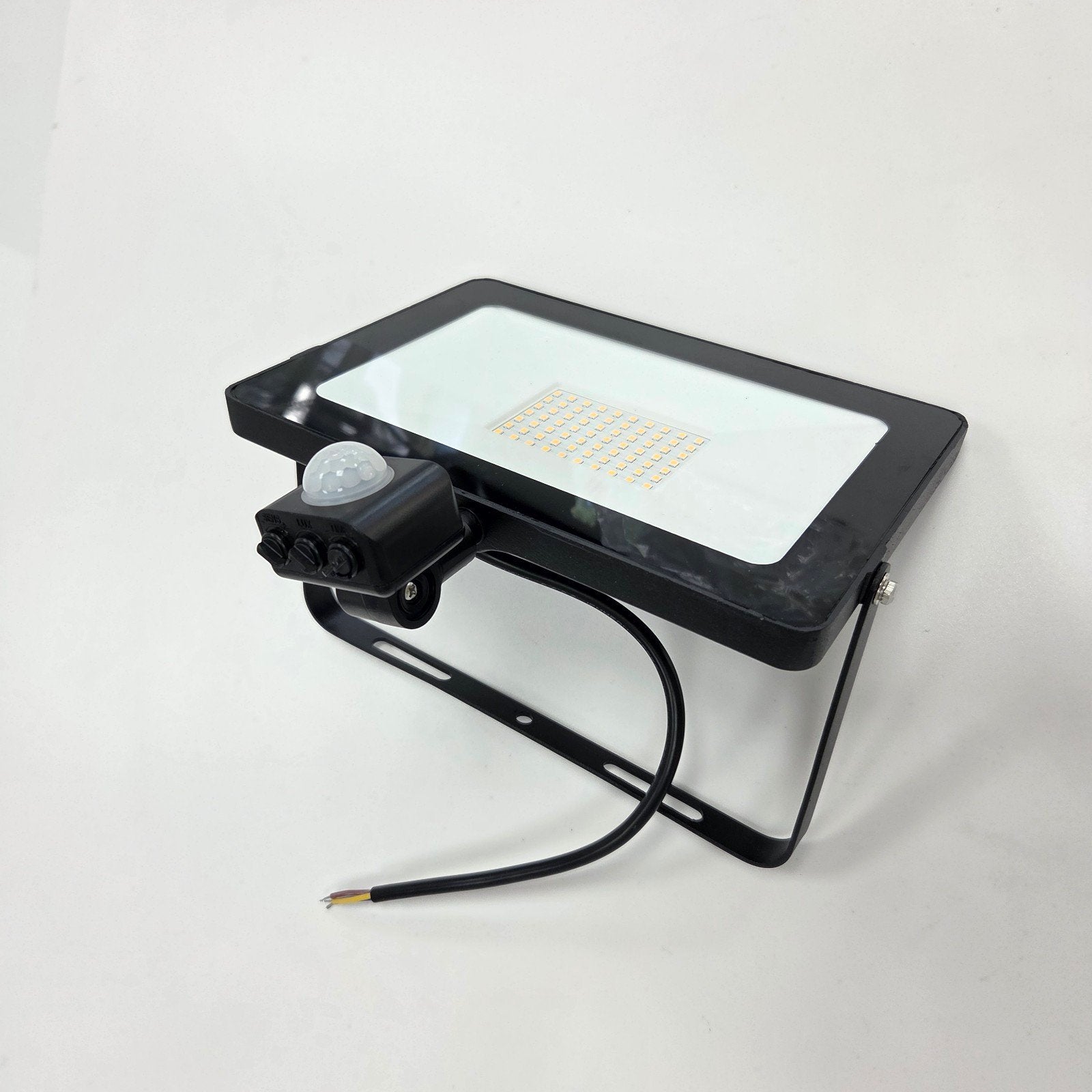 50W bouwlamp / straler LED,   hele partij, Metaal, Met sensor, Zwart, Nieuw