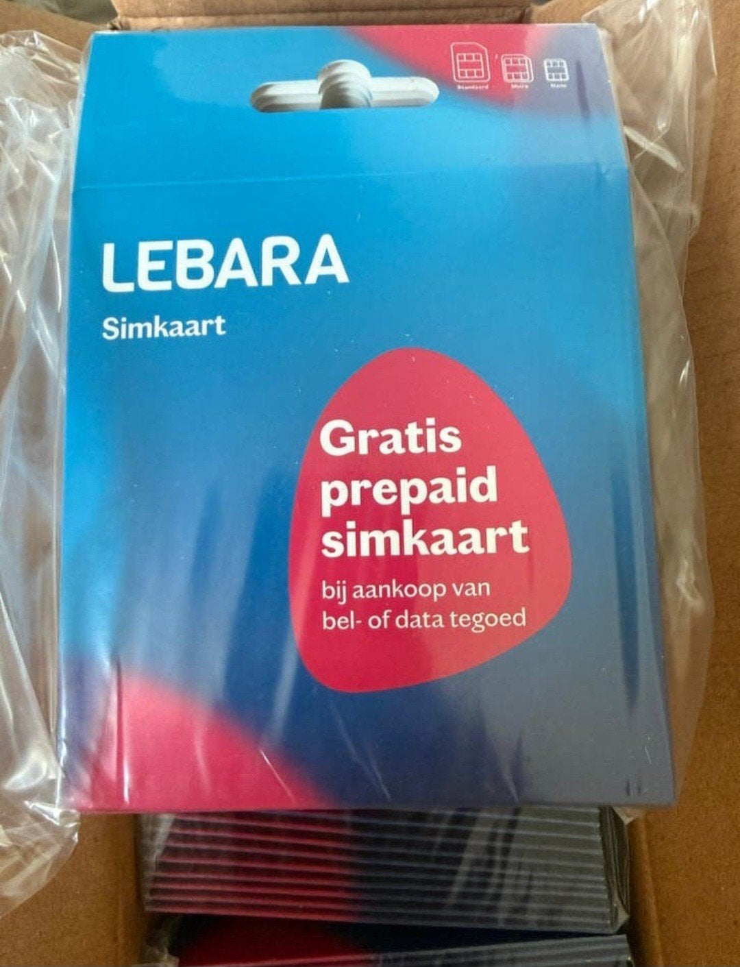 Lebara Simkaart - Gratis Prepaid Simkaart, Ophalen of Verzenden, Nieuw, Overige providers, Simkaart