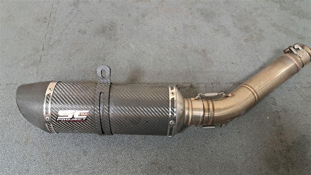 Kawasaki Z800E SC Project CE goedgekeurde uitlaatdemper, Motoren, Ophalen of Verzenden