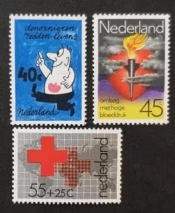 Nederland NVPH 1161 - 1163 pf, Verzenden, Na 1940, Postfris