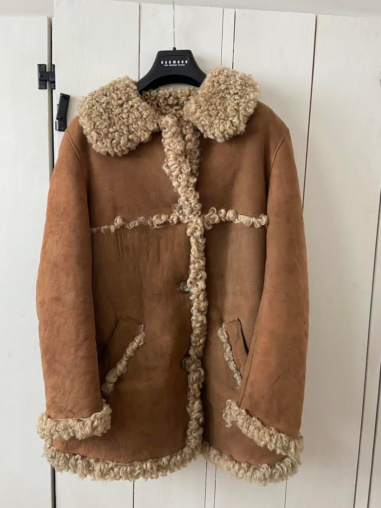 Lammy coat, Ophalen of Verzenden, Zo goed als nieuw, Maat 36 (S), Bruin