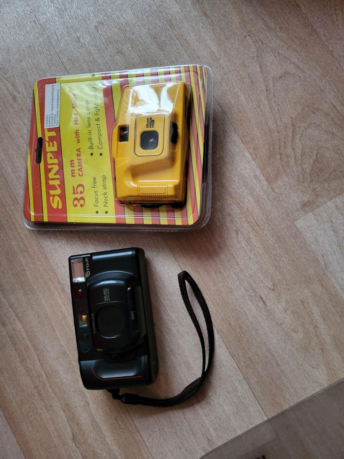 fuji 35/55 en 35mm camera, Ophalen of Verzenden, Geen optische zoom