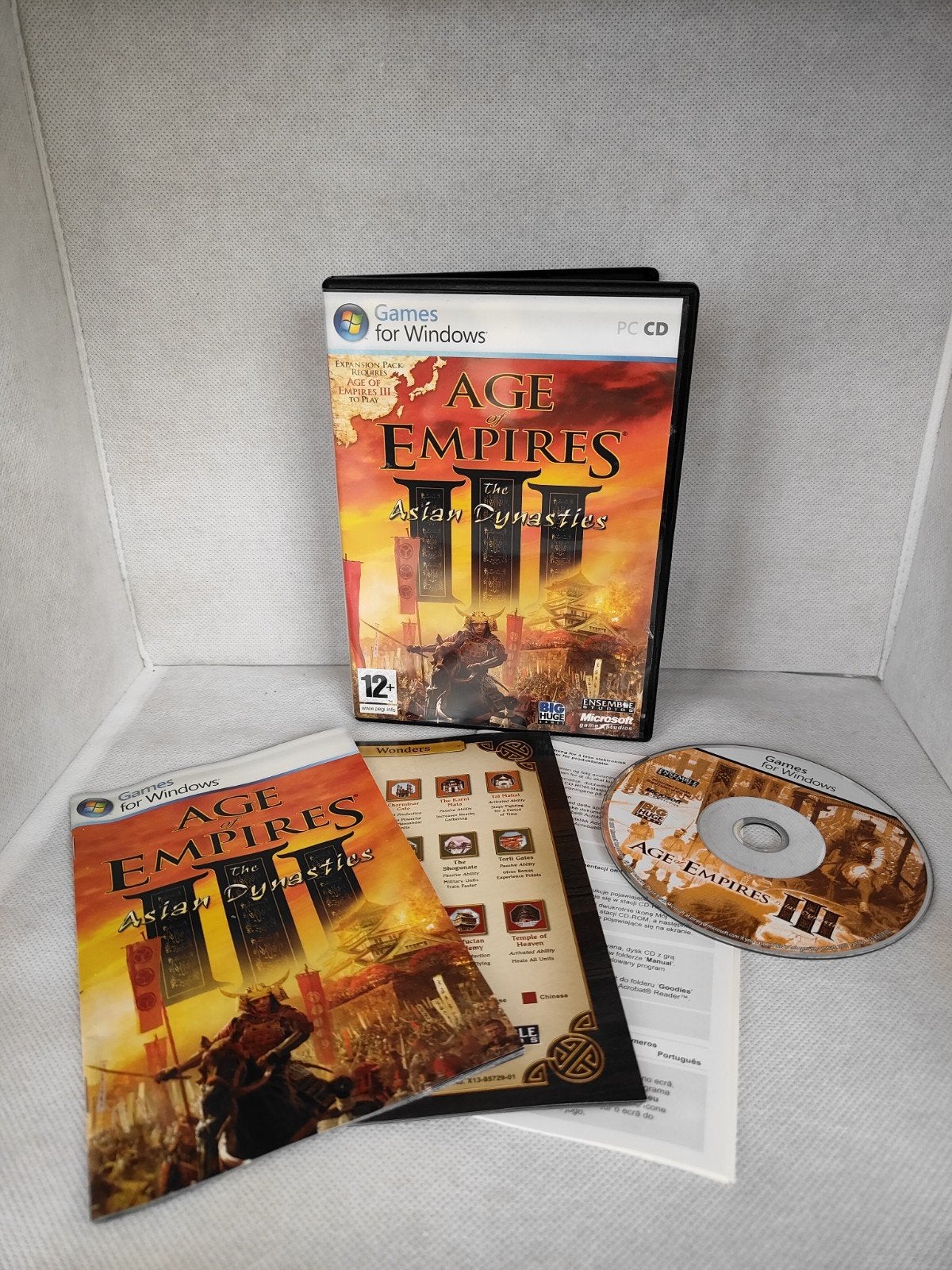 Age of Empires III: The Asian Dynasties (PC CD-ROM), Online, Gebruikt, Ophalen of Verzenden, 3 spelers of meer
