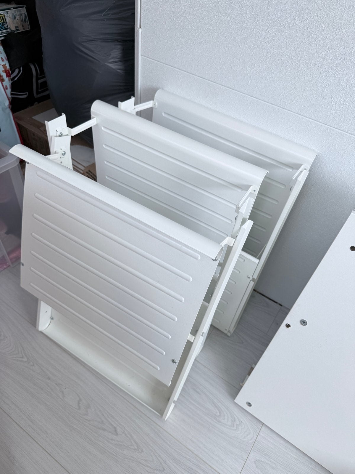 Ikea pax Witte schoenenrek  met 3 vakken, Ophalen of Verzenden, Zo goed als nieuw