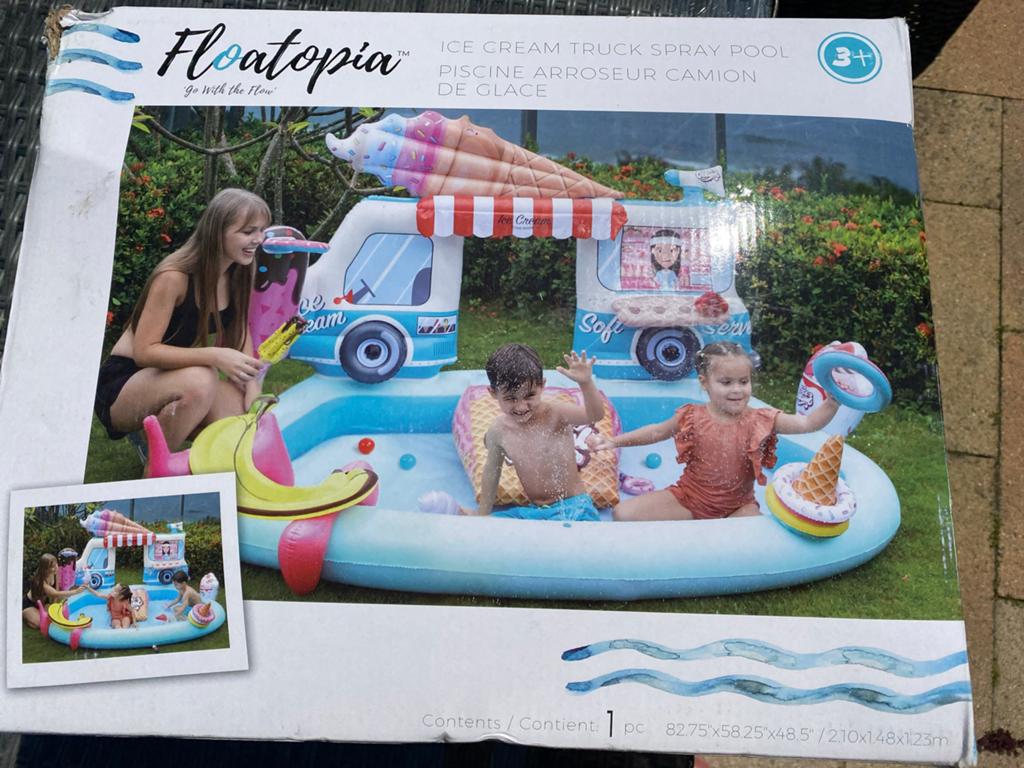 Floatopia IJscowagen Spray Zwembad, Ophalen of Verzenden, Nieuw