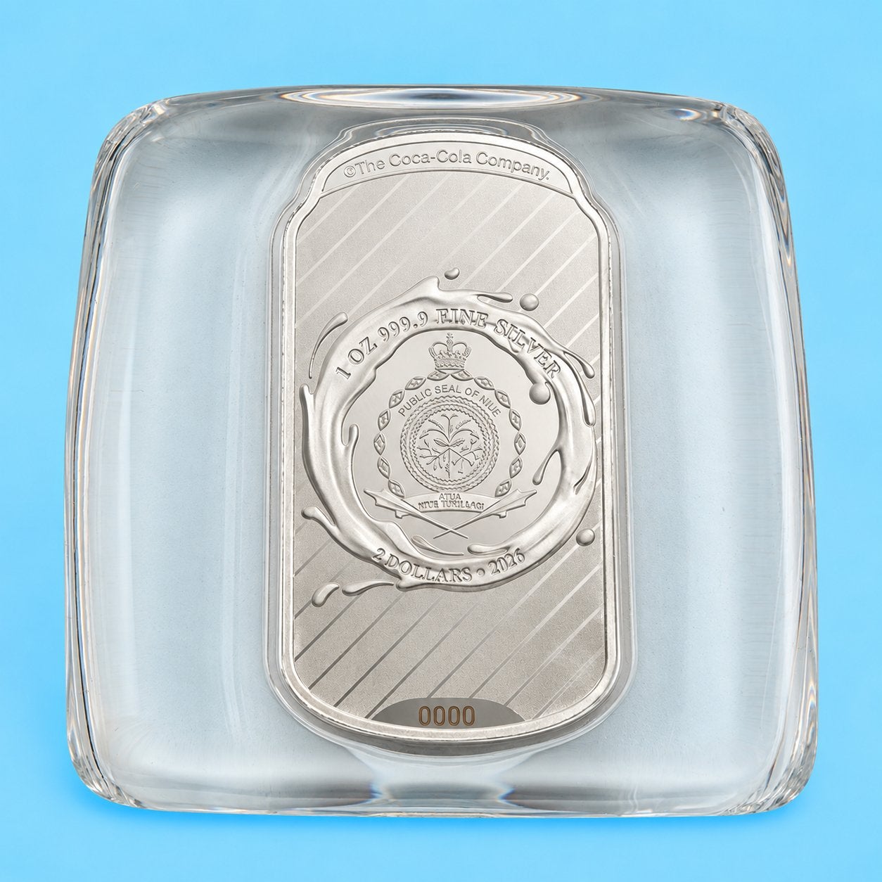 PAMP Suisse🇨🇭Diet Coke 2026 1 oz Silver Proof-Like, Ophalen of Verzenden, Zilver