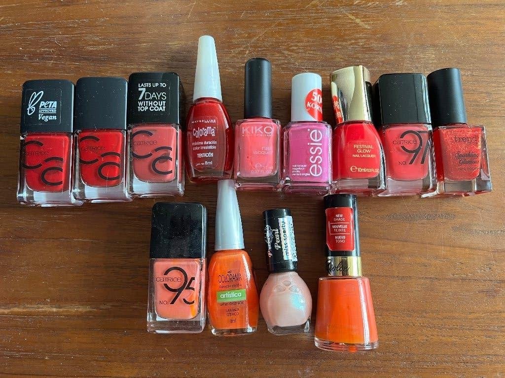 Nagellak, Gebruikt, Ophalen of Verzenden, Rood, Handen en Nagels