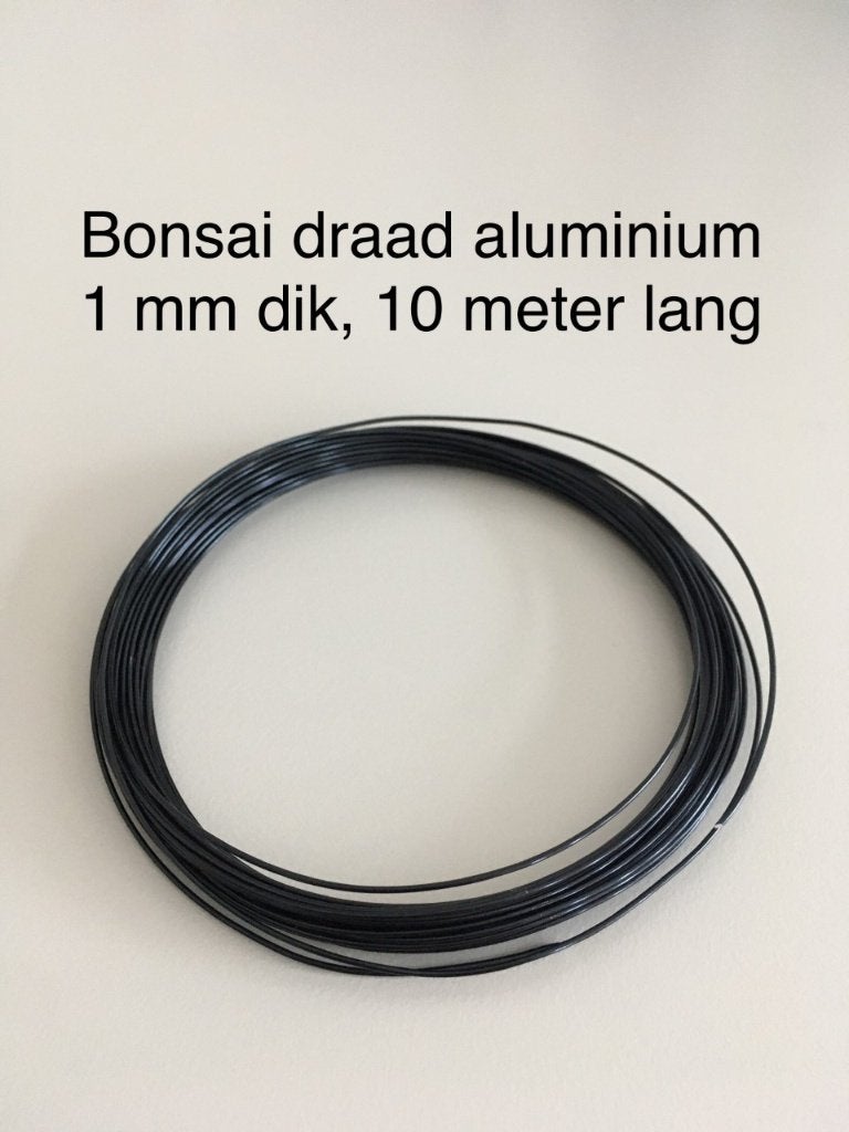 Bonsai aluminium draad 1 mm dik, 10 meter lang, Ophalen of Verzenden, Nieuw, 20 meter of meer