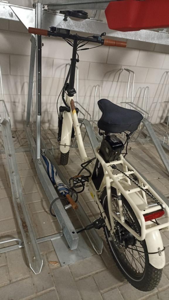 opvouwbare elektrische fiets - Zo goed als nieuw, Overige merken, Ophalen of Verzenden, Zo goed als nieuw, 51 tot 55 cm