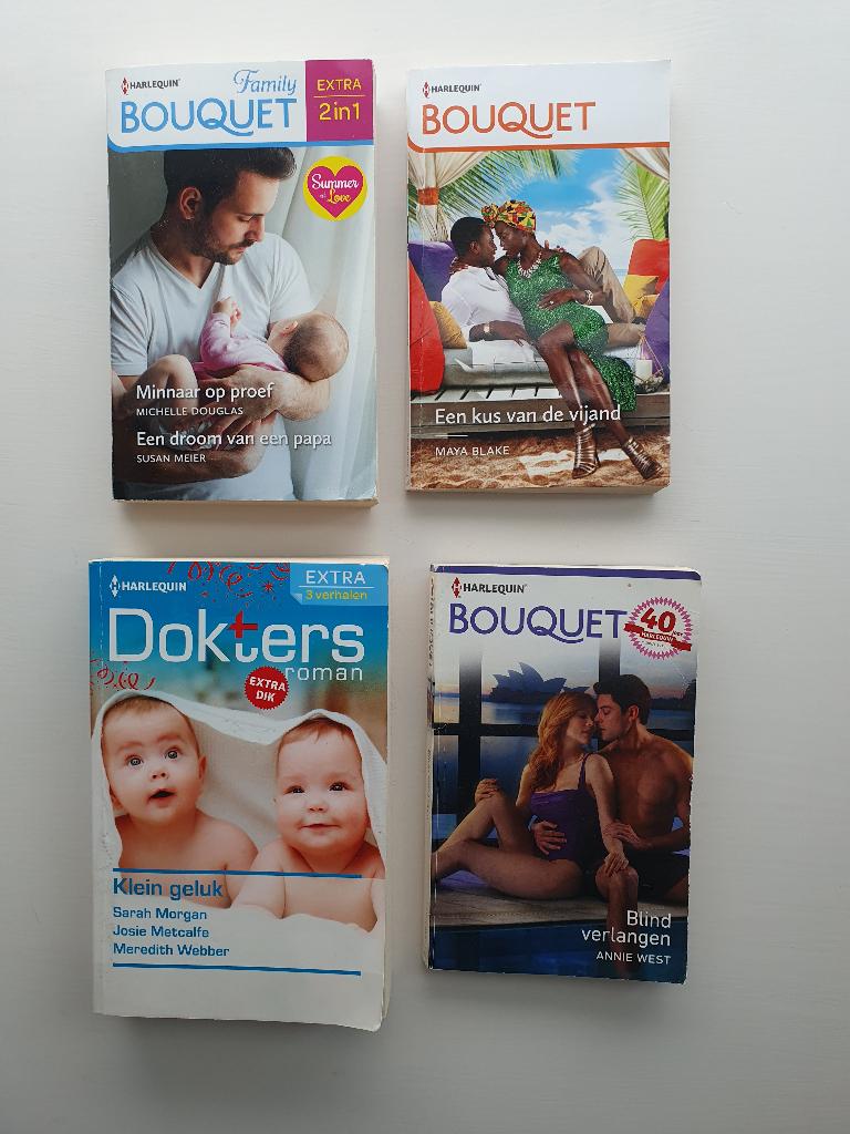 Doktersroman en bouquet reeks Romantiek, Verzenden, Gelezen, Diverse auteurs, Nederland