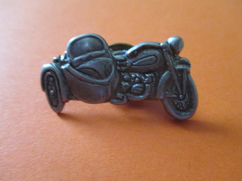 Speldje Motor met zijspan, Verzenden, Zo goed als nieuw, Transport, Speldje of Pin