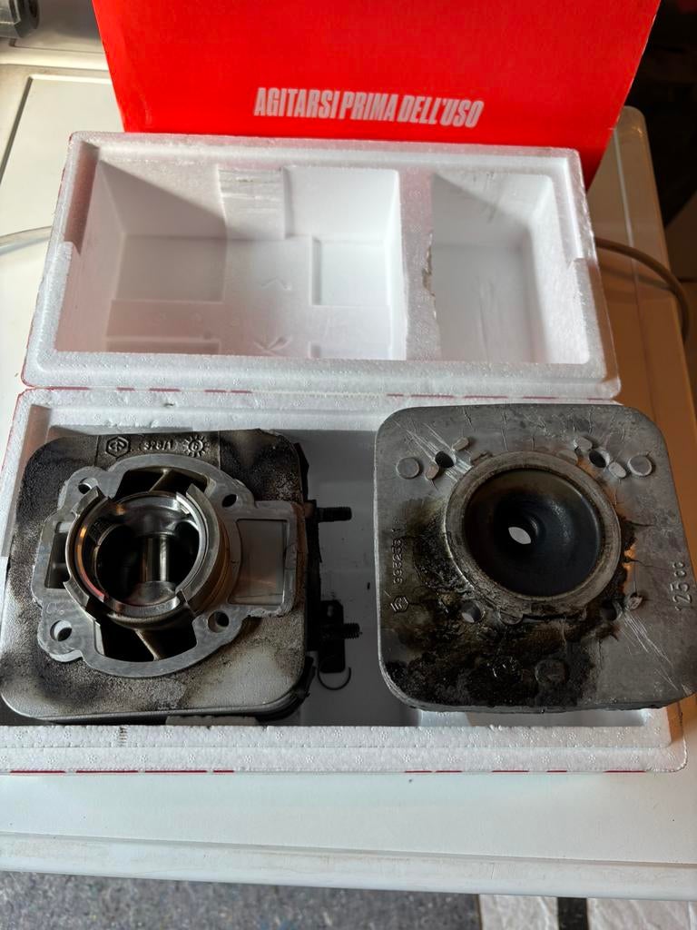 Piaggio skr 125 cilinder 2 takt, Ophalen of Verzenden, Gebruikt
