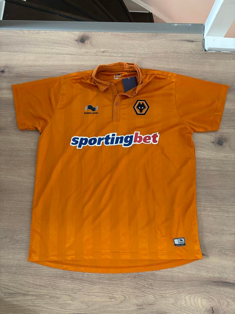 Vintage Wolves voetbalshirt - Maat L, Ophalen of Verzenden, Zo goed als nieuw, Shirt