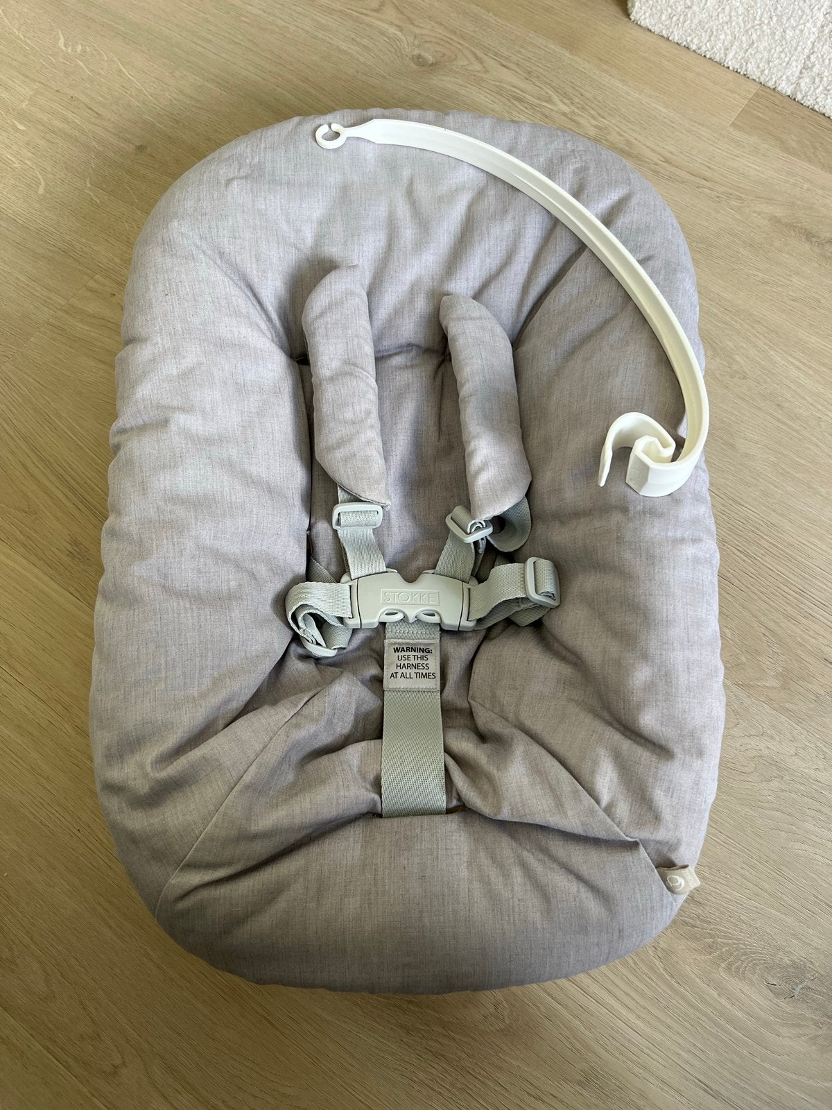 Stokke Newborn Set z.g.a.n. voor Tripp Trapp stoel, Kinderen en Baby's, Ophalen, Zo goed als nieuw, Overige typen, Gordel(s)