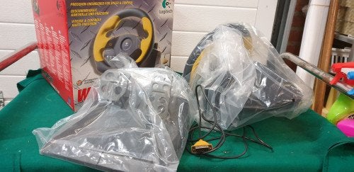 stuurwiel wigman formula gp, logitech, Ophalen of Verzenden, 'T Olde Gre-j, Info@toldegrej.nl, Endepoelstraat 20f Didam