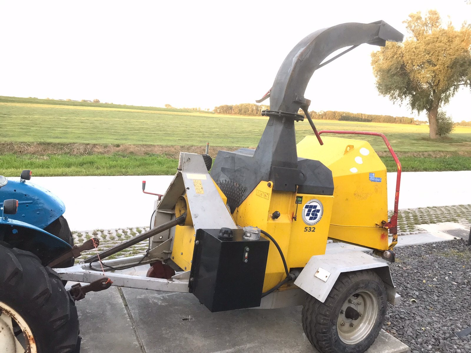 Lely Frontmaaier - Atlas Terex - Verleng gi CW30-Hoogwerker, Ophalen, Akkerbouw, Grondbewerking