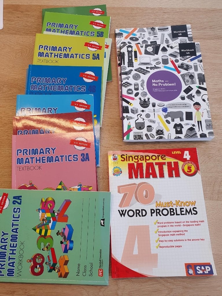 Singapore Math text / workbooks ~ Primary level, Ophalen, Marshall Cavendish Education, Zo goed als nieuw, Beta