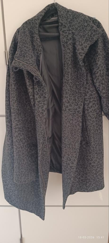 Dames jas, Ophalen, Zwart, Maat 46/48 (XL) of groter, Zo goed als nieuw