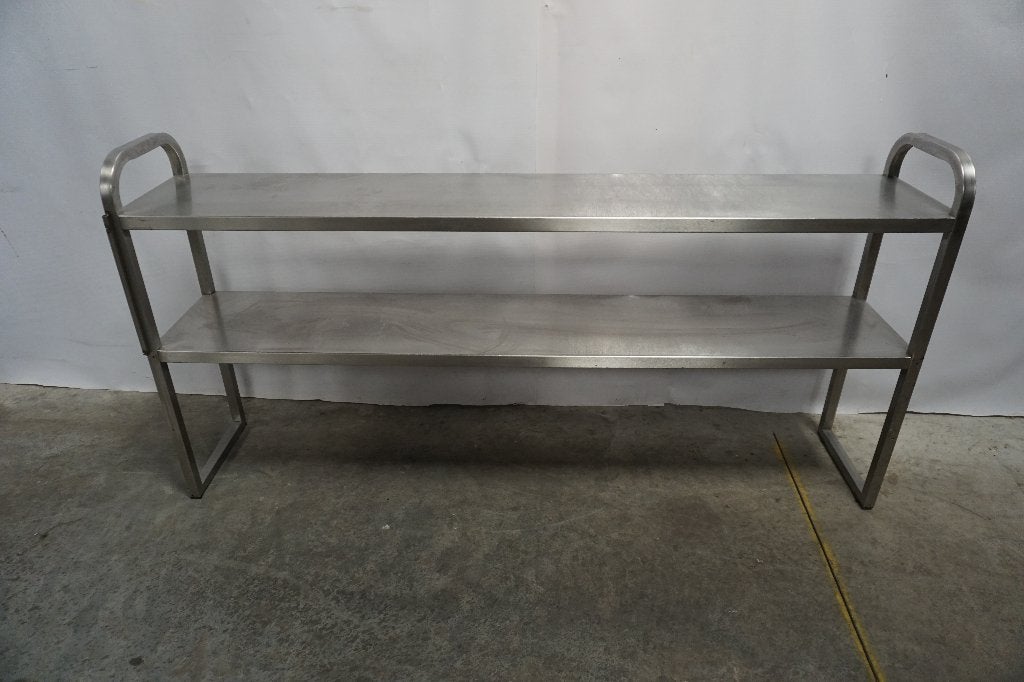 RVS Chefrek etagere rek, Bordenrek, Ophalen, Gebruikt, Metaal