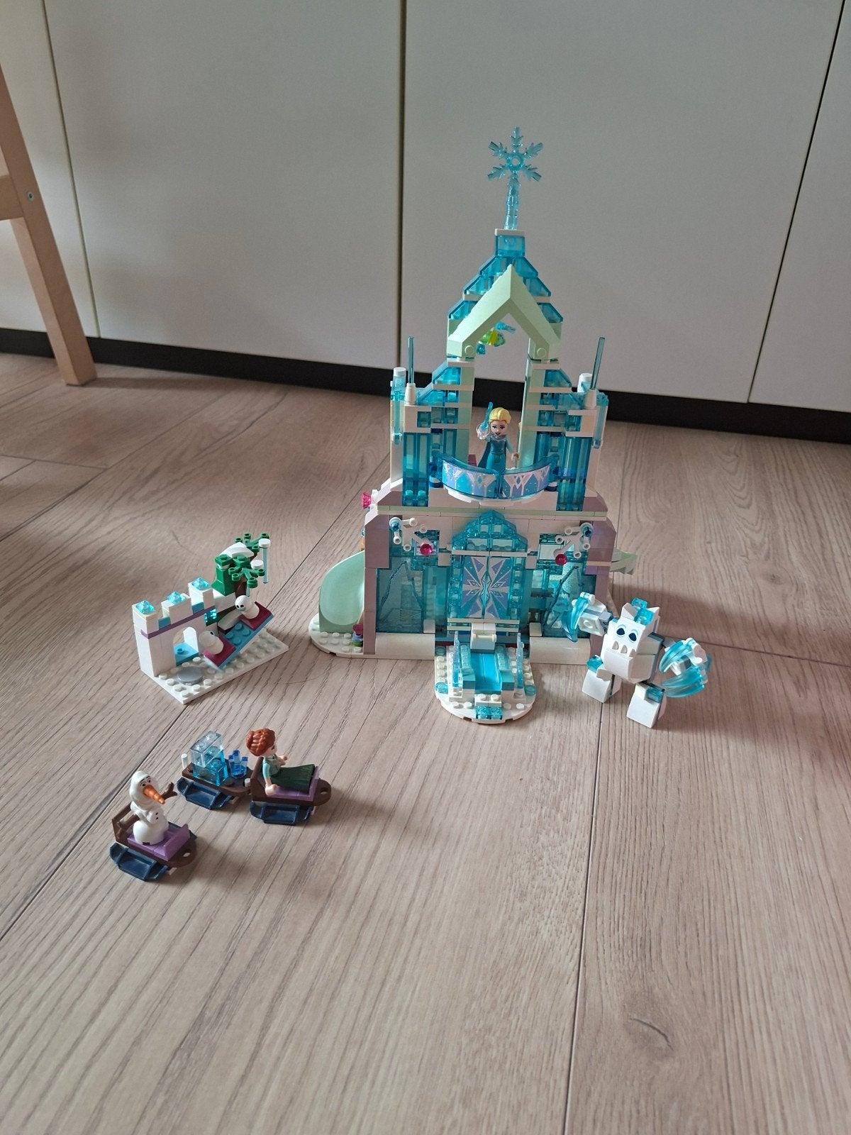 Leuke LEGO Disney Frozen set - Elsa's IJspaleis (41148), Gebruikt, Lego, Ophalen of Verzenden, Compleet