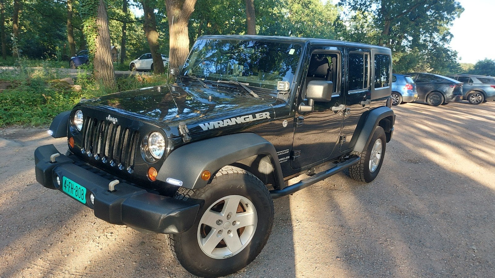2012 JEEP WRANGLER CABRIO 3.6 V6 6-Bak incl. NL kenteken, Auto's, Jeep, Euro 5, Stof, Zwart, Zwart