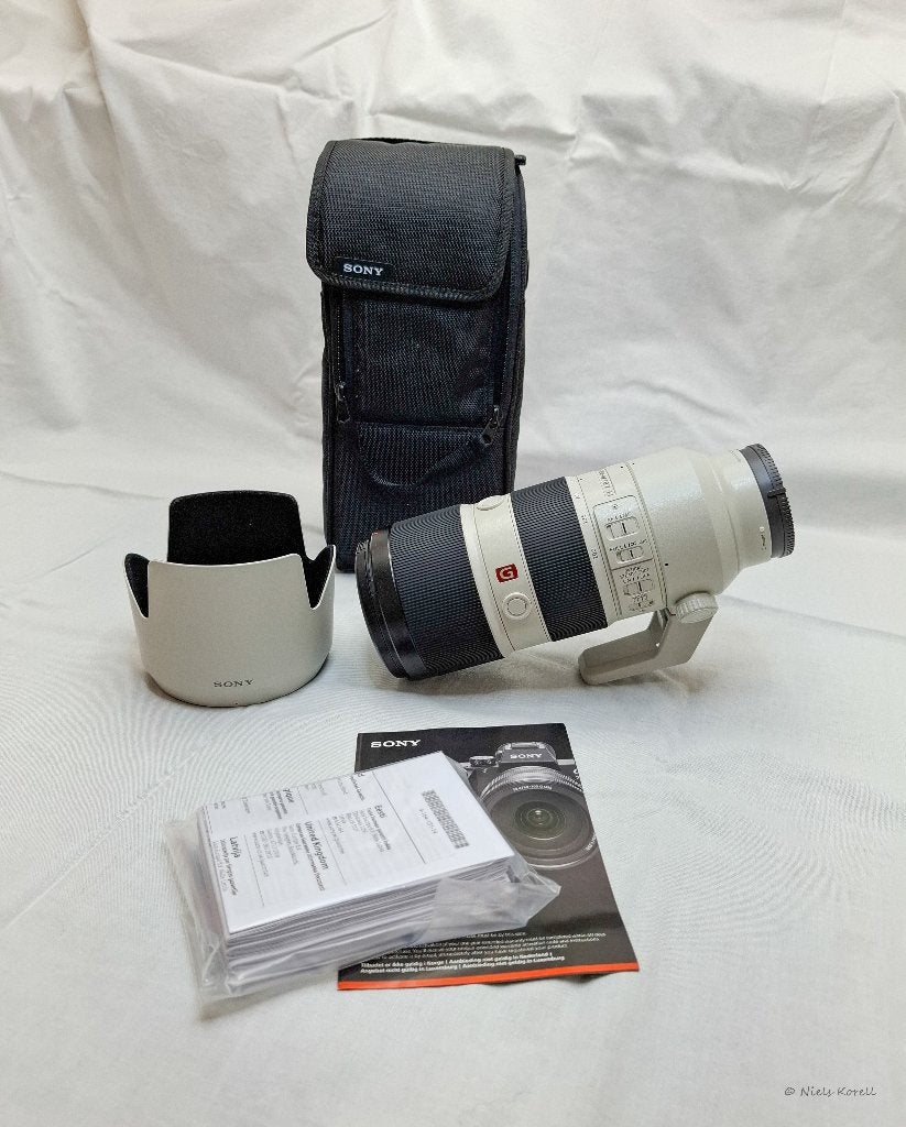 FE 70-200 mm F2.8 GM OSS, Sony E-mount, Sony, Zo goed als nieuw, Telelens