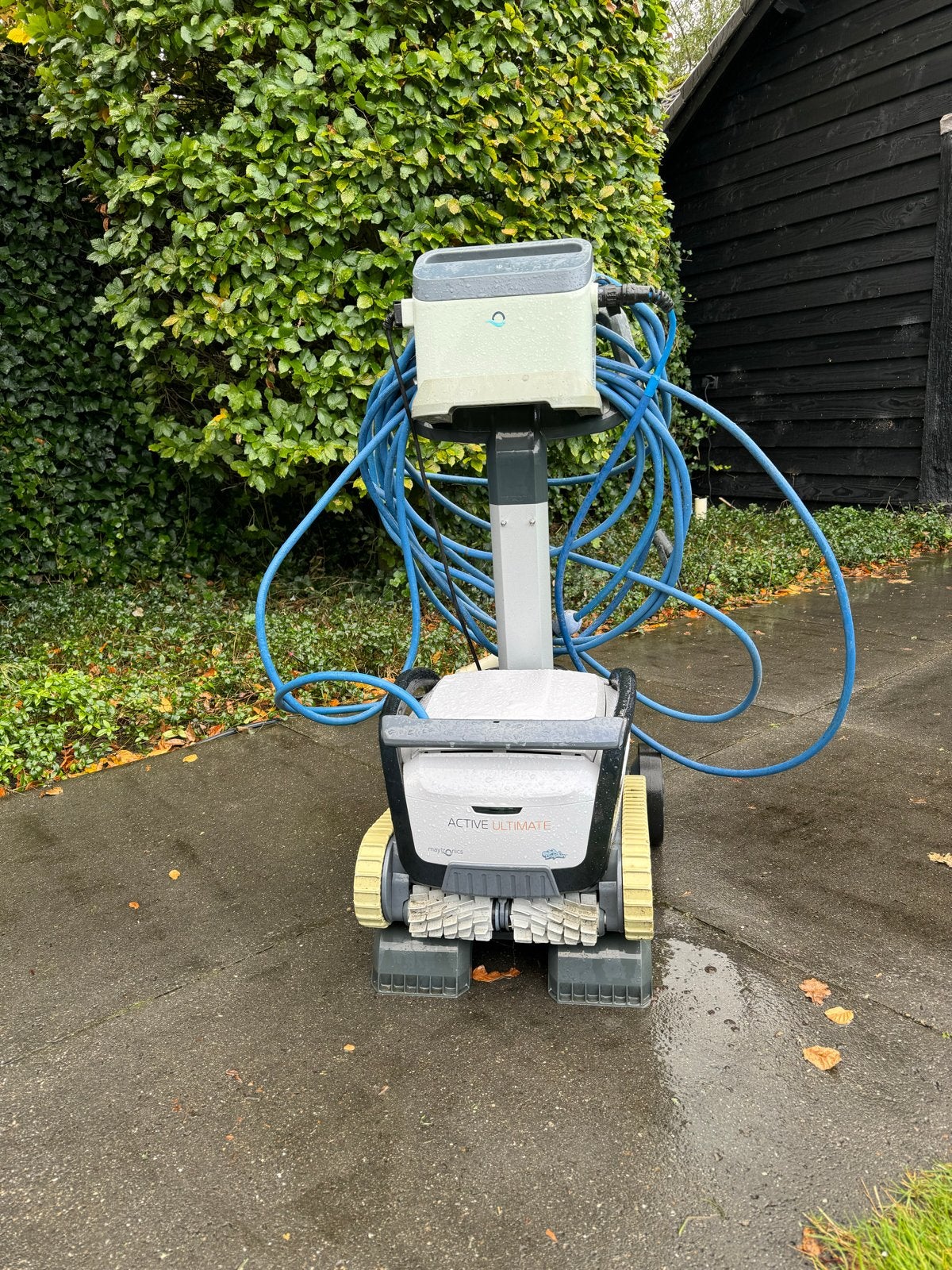 Maytronics Dolphin Active Ultimate Zwembadrobot (+ caddy), Ophalen, Gebruikt, Zwembadpomp