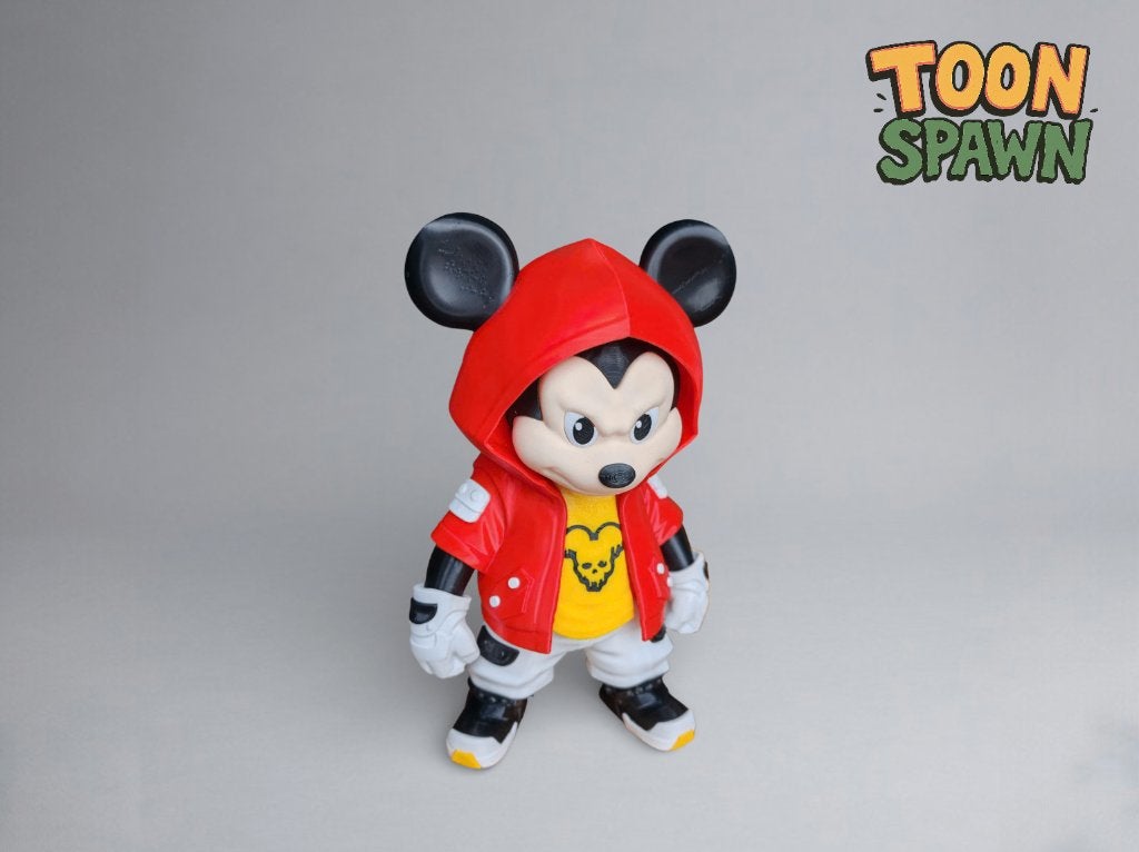 Urban Mickey – 27 cm – Street Style Figuur, Verzamelen, Ophalen of Verzenden, Nieuw, Overige typen