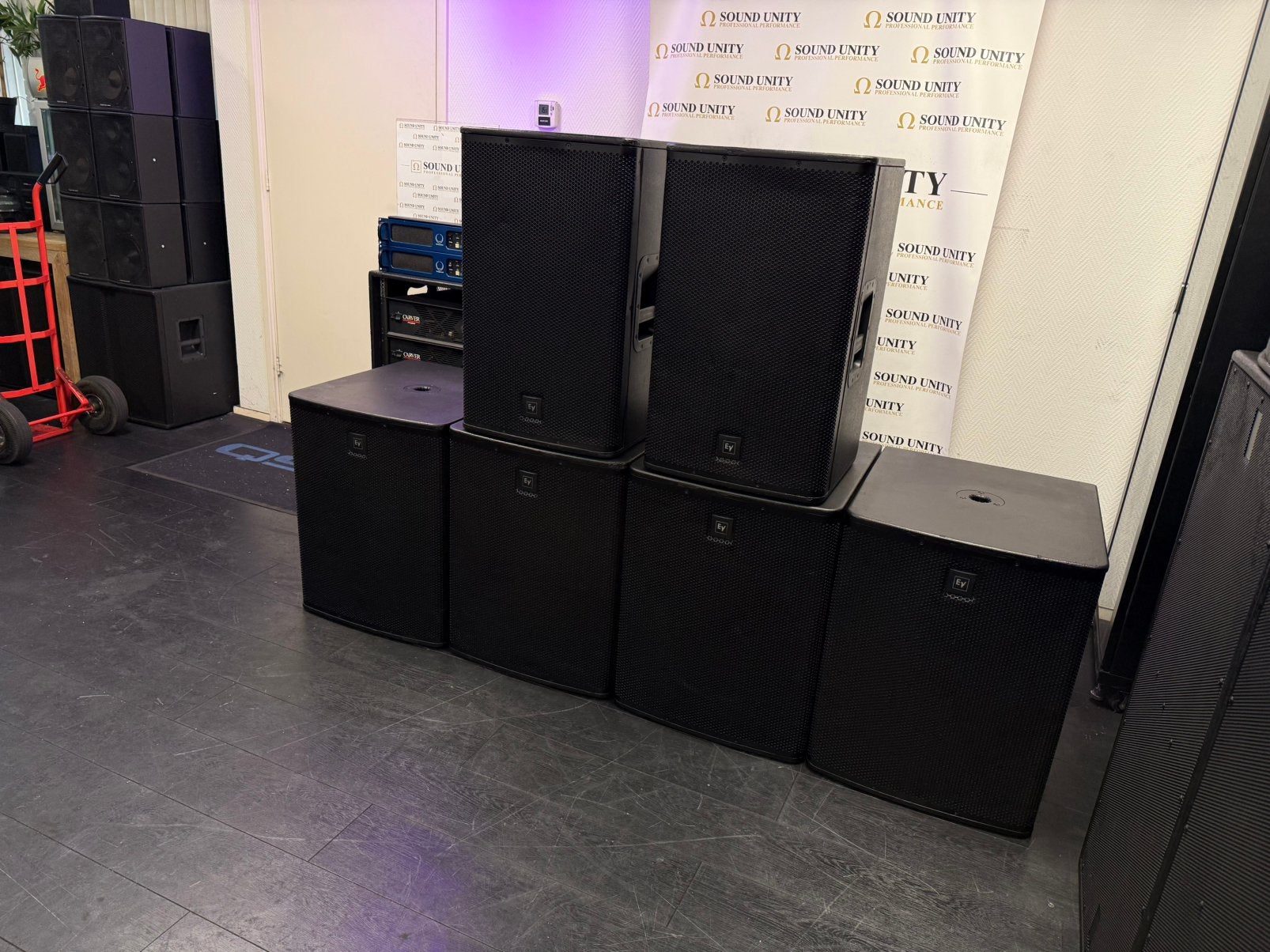 Electro Voice - EV ELX SERIES - ELX115 / ELX118 PA SYSTEM, Ophalen, Zo goed als nieuw, Overige merken