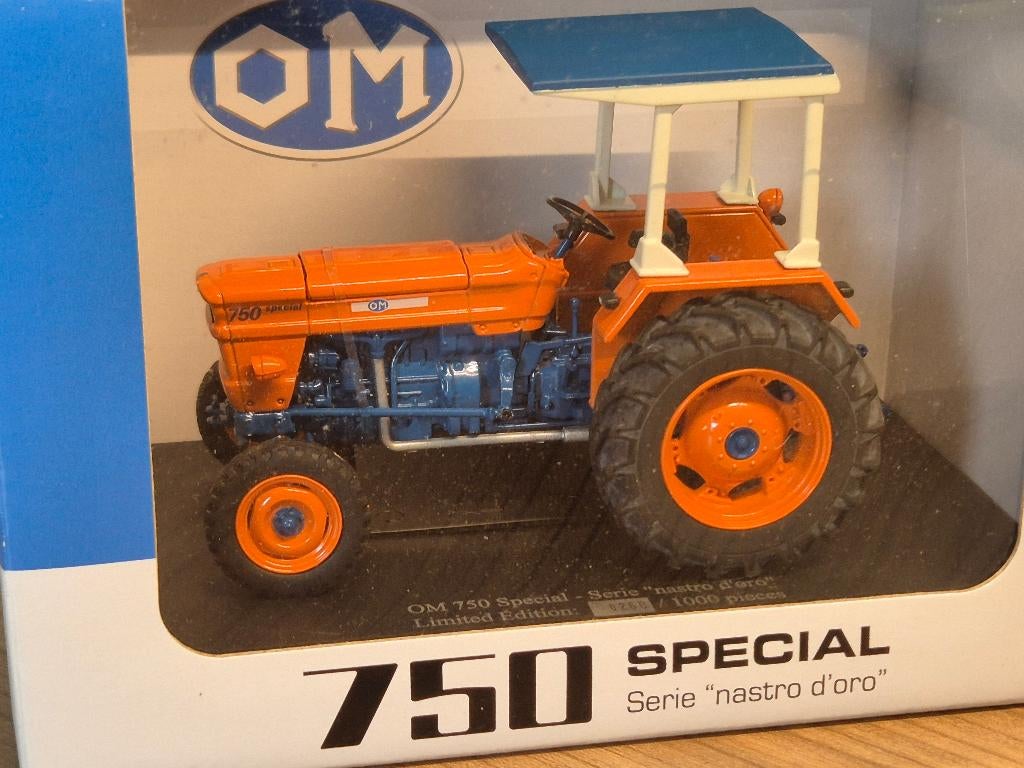FIAT 750 SPECIAL SERIE "nastro d'oro", Ophalen of Verzenden, Nieuw, Tractor of Landbouw, Universal Hobbies
