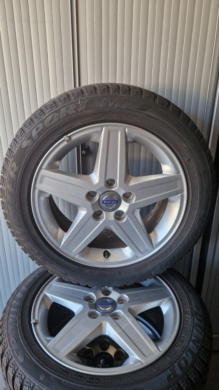 Originele Volvo velgen met winterbanden, Ophalen, Volvo