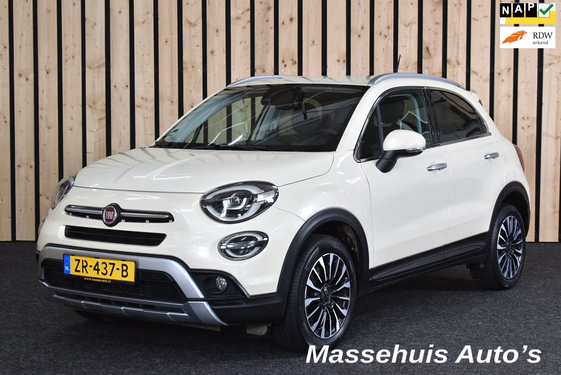 Fiat 500 X Cross 1.3 GSE City Cross 129 dkm Automaat NL Auto, Auto's, Stof, Gebruikt, 4 cilinders, 500X