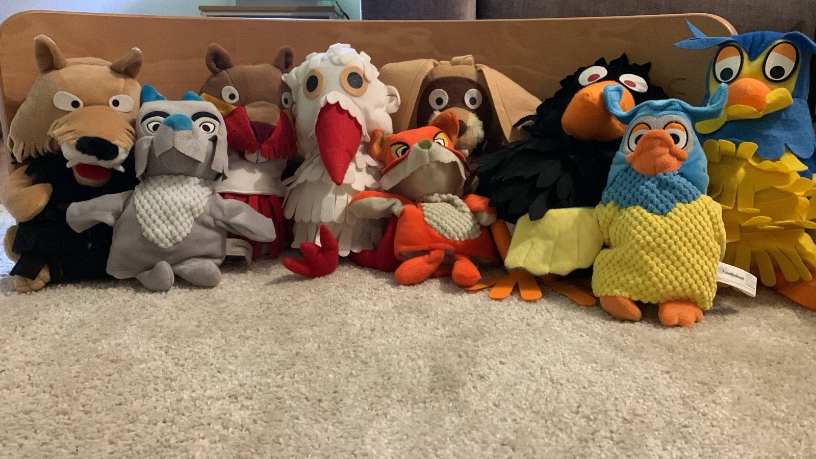 Diverse Knuffels: Dinosaurus, Eland, Schaap, Konijn en meer!, Dinosaurus, Happy Horse, Ophalen of Verzenden, Zo goed als nieuw
