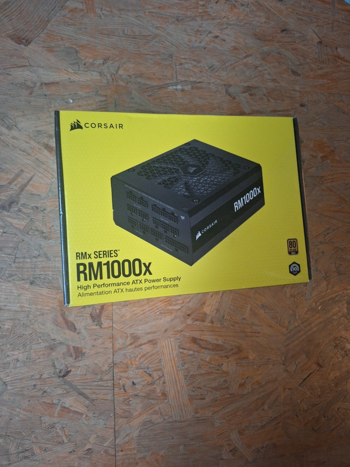 Corsair RM1000x RMx Series Voeding - Gloednieuw Geseald, Ophalen, Nieuw
