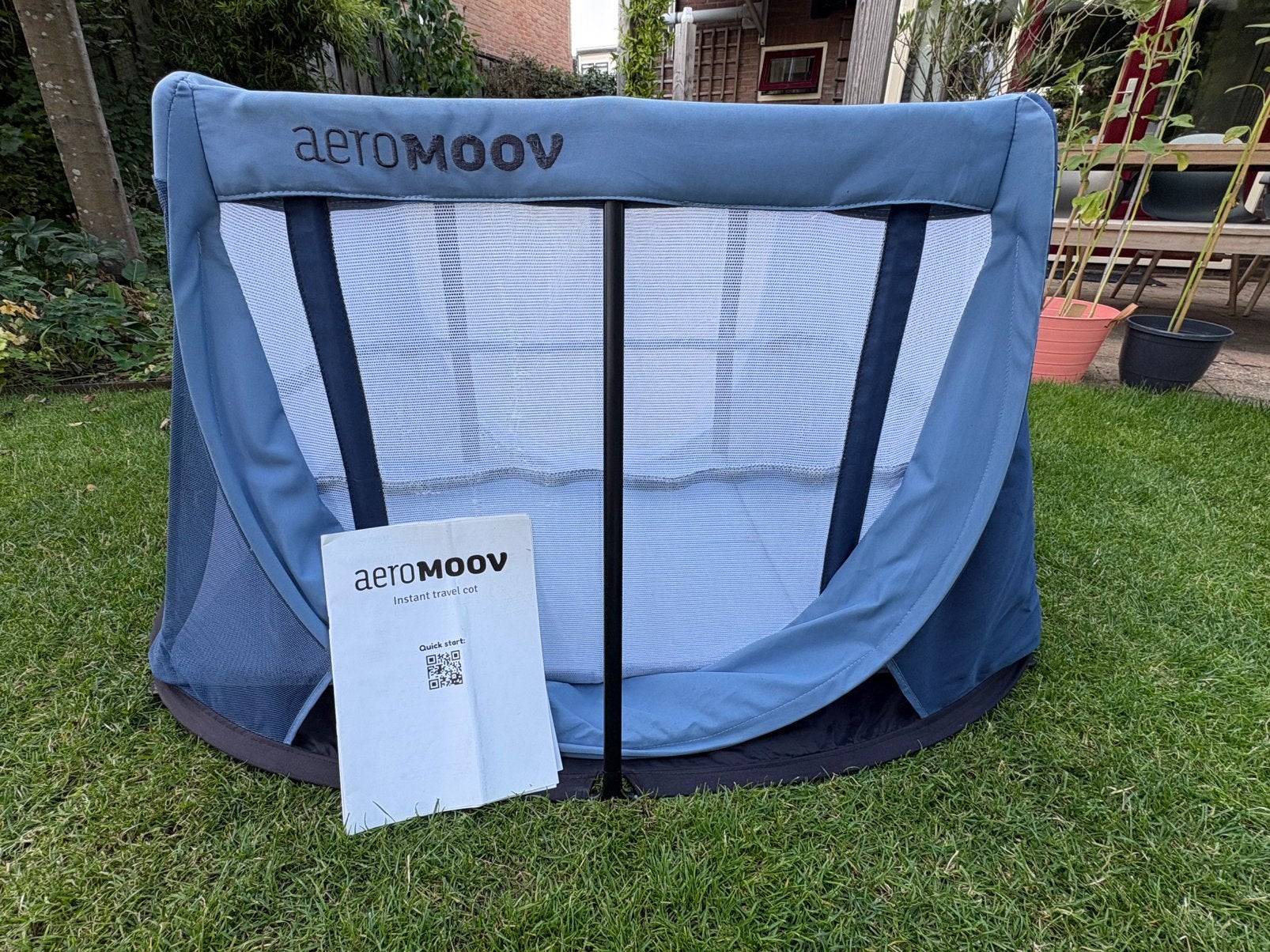 Aeromoov slaap-/speelbedje, Kinderen en Baby's, Babywiegjes en Ledikanten, Ophalen, Gebruikt, Reisbedje